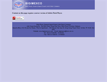 Tablet Screenshot of bigimexcovn.com